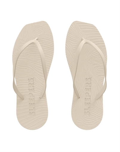 Tapered Flip Flops - Eggnog - Sleepers 